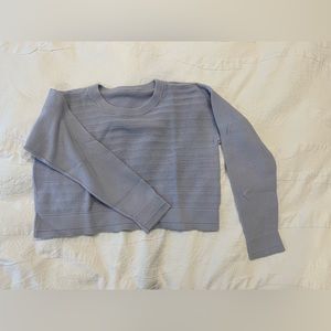 Lululemon Cropped knit sweater